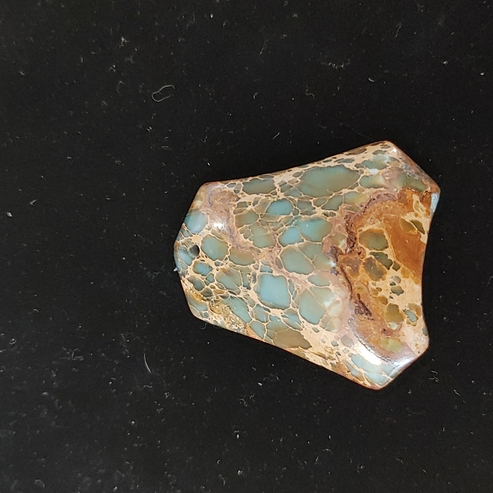 Gorgeous Sea Sediment Jasper Pendant